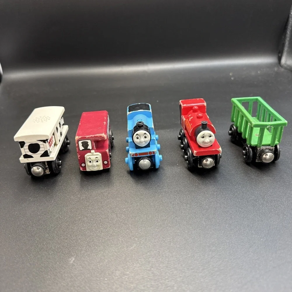 Thomas & Friends Wooden Railway Lot Of 5- Thomas Karley‎ Circus Cow Bertie